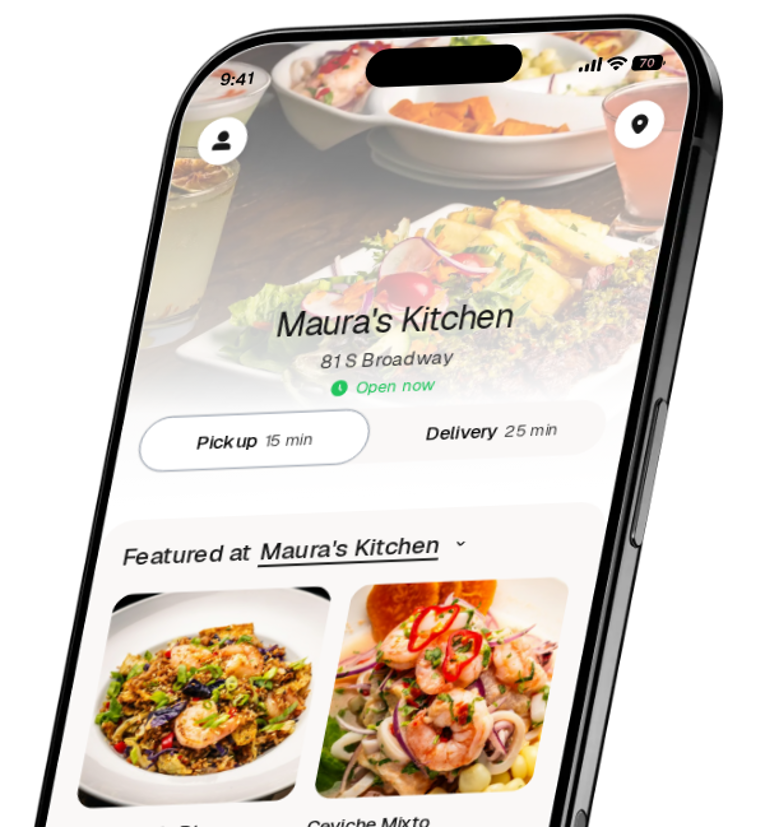 Maura's Kitchen app preview