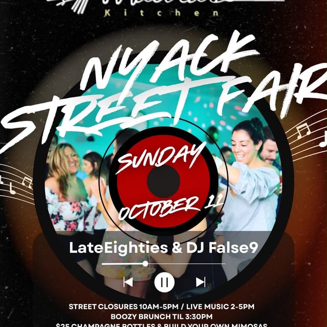 Nyack Streetfair w/DJ False9 & LateEighties