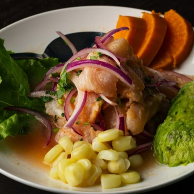 Ceviche Avocada.
